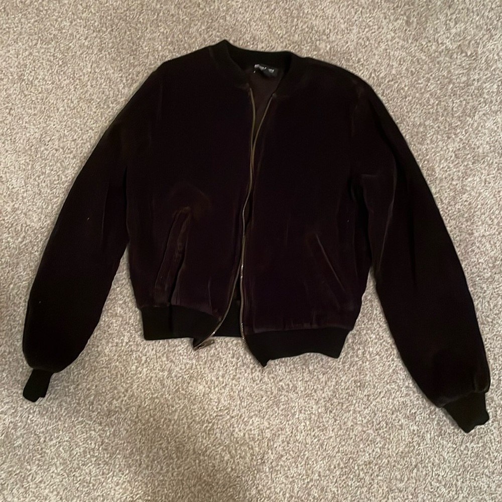 American Apparel black corduroy jacket